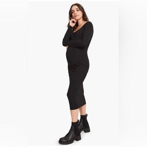 HATCH COLLECTION Long Sleeve Body Dress sz S